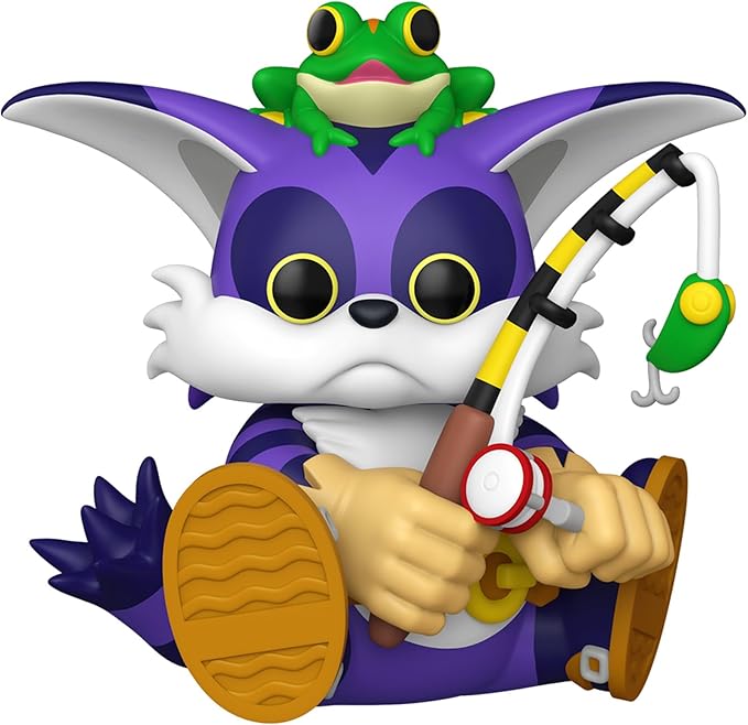 Funko Pop Super: Sonic - Big The Cat - Sonic The Hedgehog - Collectable Vinyl Figure - Gift Idea - Official Merchandise - Toys for Kids & Adults - Video Games Fans - Model Figure for Collectors