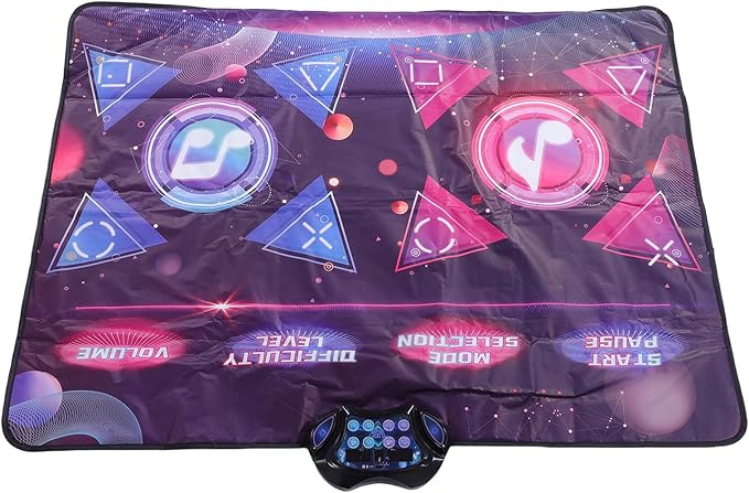 Home Dance Mat, Unicorn Toys for Girls Electronic Dance Pad, 8 Game Modes Built in Music Light Up LED Kids Musical Mat with Christmas Birthday for Toddler Girls 3-12, Ideal for