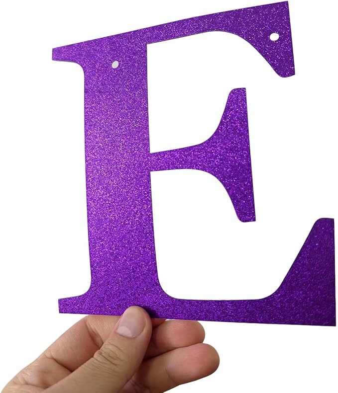 “I'LL BE SHINING LIKE I'M BORN TO BE” Demon Movie Hunter Banner, Stage Performance & K-Pop Inspired Party Supplies for Birthday, Glitter Purple Demon Party Decor, Hunters Concert Theme Celebration