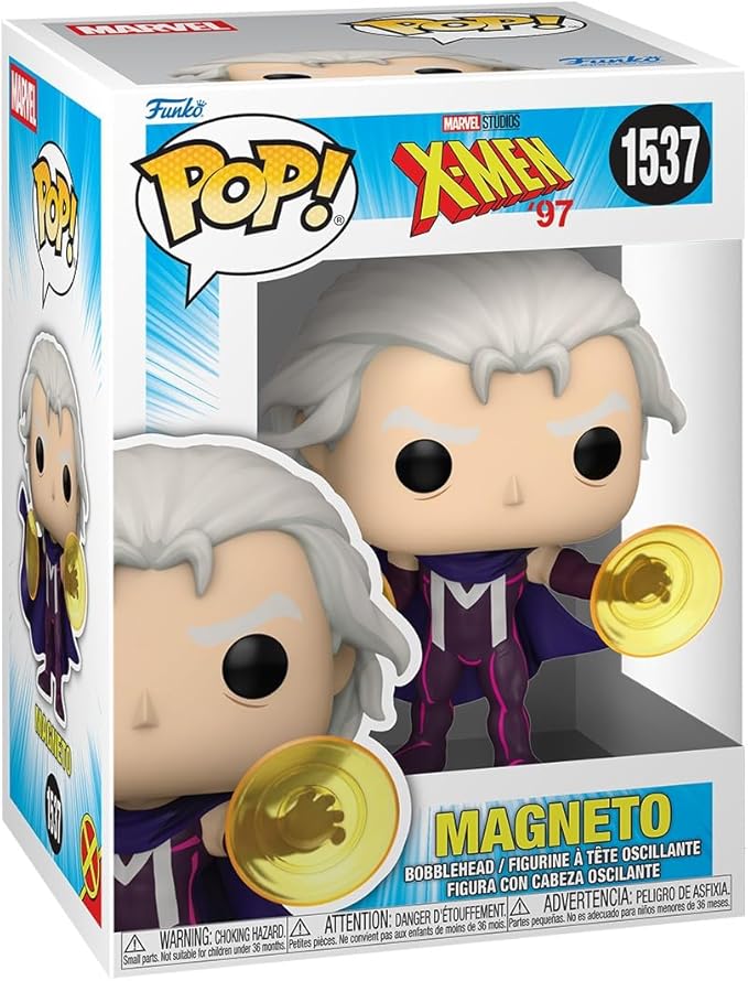 Funko Pop! Marvel: X-Men'97 - Magneto - Collectable Vinyl Figure - Gift Idea - Official Merchandise - Toys for Kids & Adults - Comic Books Fans - Model Figure for Collectors and Display