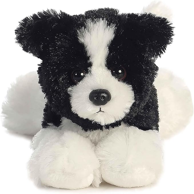 Aurora® Adorable Mini Flopsie™ Cami™ Stuffed Animal - Playful Ease - Timeless Companions - Black 8 Inches