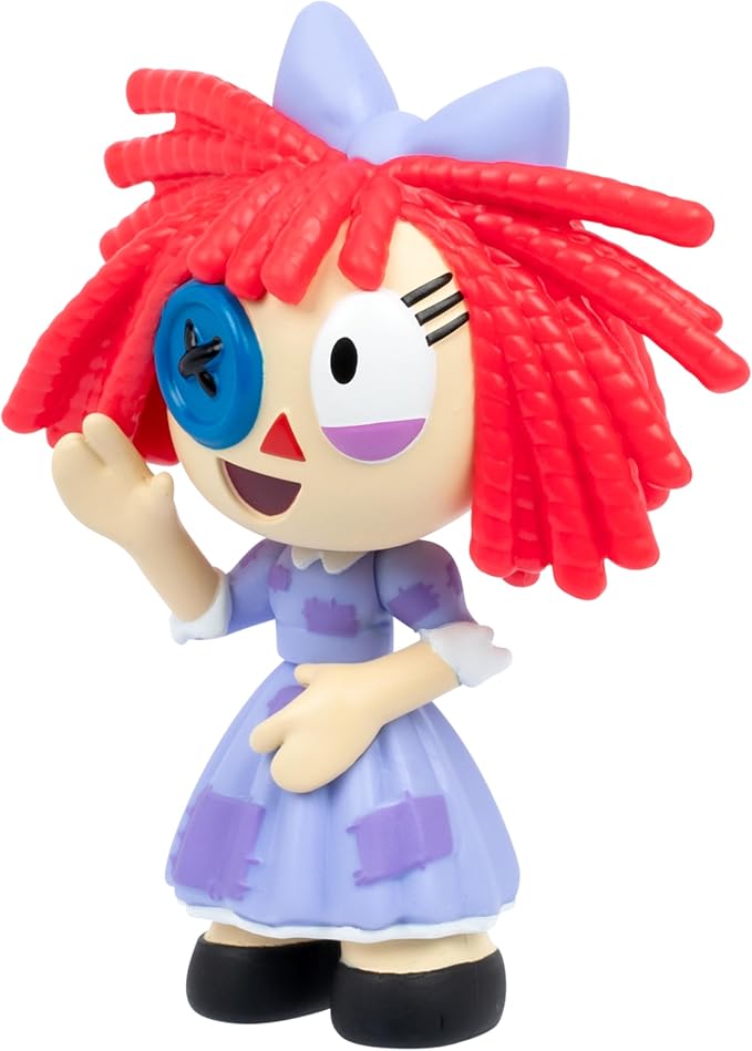 Officially Licensed Ragatha Vinyl Figure, Quality 4"/10.1 CM Boxed Collectible Figure with Bouncy Hair and Collector Card, 7 Vinyl Figures to Collect in Encore Collection