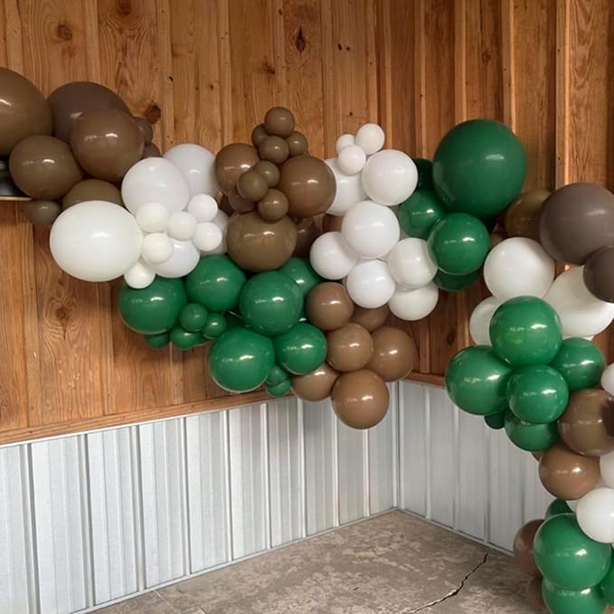Football Balloons,60Pcs 12 Inch Sage Dark Green Yellow Black Metallic Gold Football Party Balloons for Kids Boy Football Birthday Sport Party Decorations Sports Themed Graduation Party Supplies