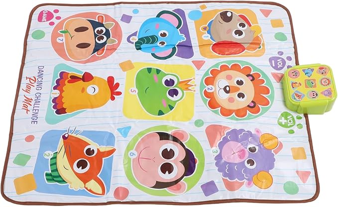 ZJchao Kid Dance Mat Multi Modes Electronic Musical Dance Pad Boys Girls Home Fun Holiday Party