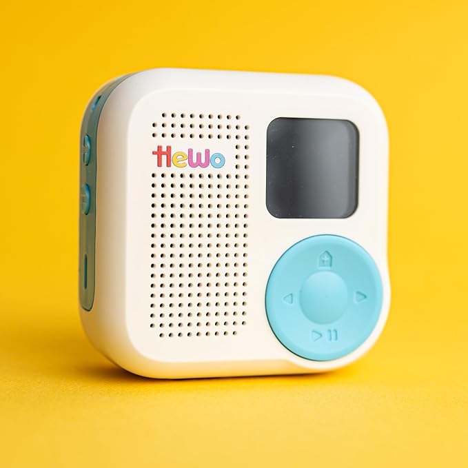HeWo, The Catholic Audio Player for Kids, Portable Digital Story Player with Bible Stories, Prayers, Music!