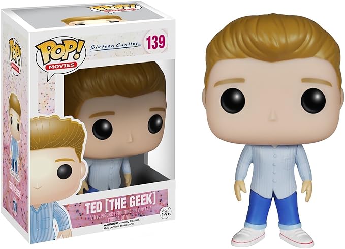 Funko POP Movies: Sixteen Candles - Ted (The Geek) Action Figure