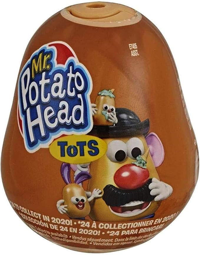 Mr. Potato Head Tots Collectible Figures; Mini Collectible Toys for Kids Ages 3 & Up; Mr. Characters