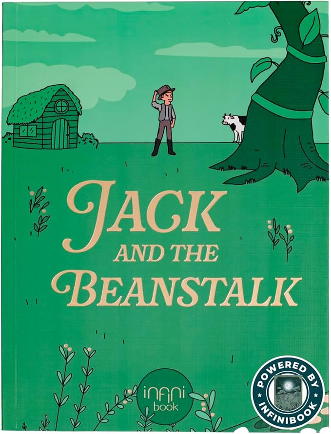 Cali's Books Jack and The Beanstalk infinibooklet - infinibook Interactive Storybook for Kids, Learning Book for Toddlers