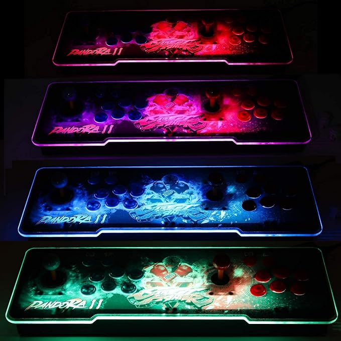 Pandora Treasure 3D Arcade Game Console - 30000 Games Installed, Search Games, Support 3D, 1280x720P, Favorite List, 4 Players Online, 2 Player Controls