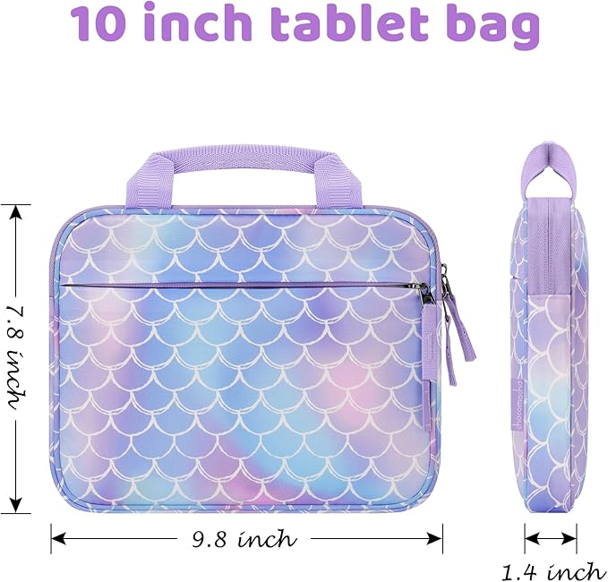 Choco Mocha Kids Tablet Sleeve Bag for Boys & Girls, (10-12.5Inch)