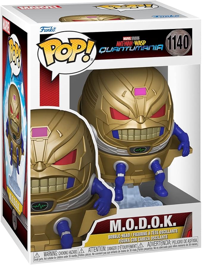 Funko POP! Vinyl Marvel: Ant-Man Quantumania - Modok - M.O.D.O.K - Collectable Vinyl Figure - Gift Idea - Official Merchandise - for Kids & Adults - Movies Fans - Model Figure for Collectors