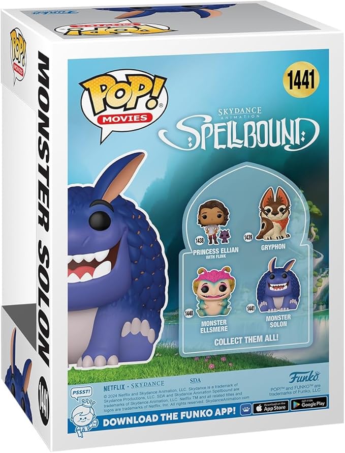 Funko POP Movies: Spellbound - Monster King Solon - Collectable Vinyl Figure - Gift Idea - Official Merchandise - for Kids & Adults - Movies Fans - Model Figure for Collectors and Display