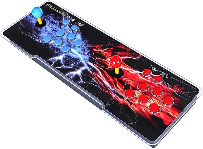 GWALSNTH 32000 in 1 Pandora Box Arcade Games Console, Plug and Play Video Game,1280X720 Display, 3D Games, Search/Save/Hide/ Pause,1-4 Players