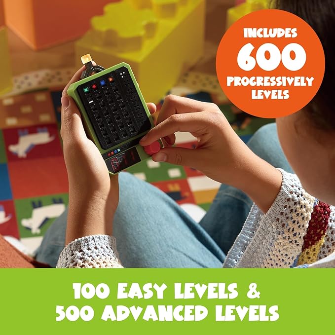 GiiKER Super Decoder, 600-Level Code-Breaking Puzzle Game for 1-2 Players, Handheld Games for Kids and Adults, Birthday Gift for Boys and Girls, Travel Games for Road Trip