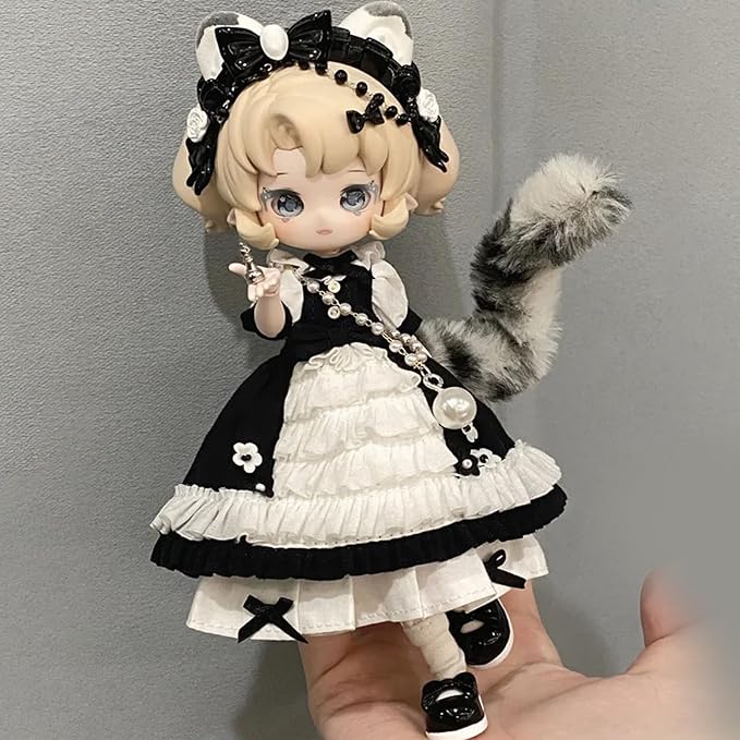BEEMAI Minty Fantasy Forest Series 6-Box Set (Contains 6 Figures No Repeat), 1/12 BJD Blind Box Cute Figures Collectibles Birthday Gift