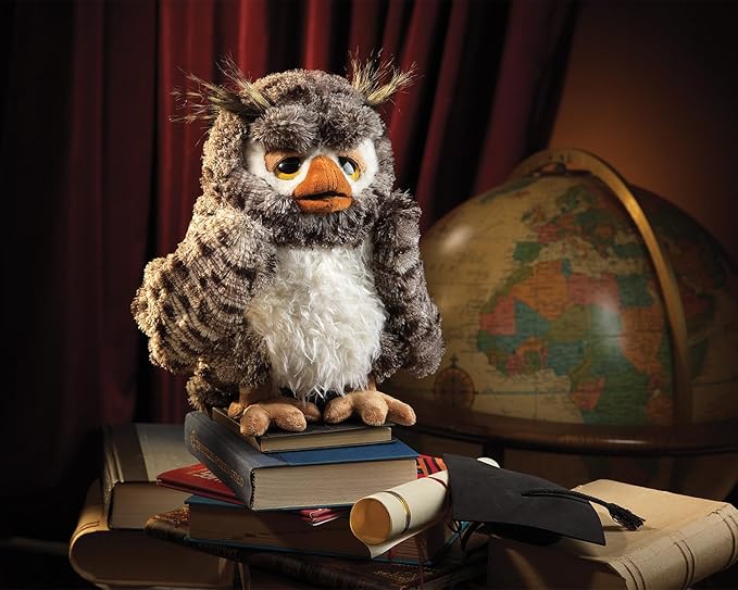 Folkmanis Wise Owl Hand Puppet