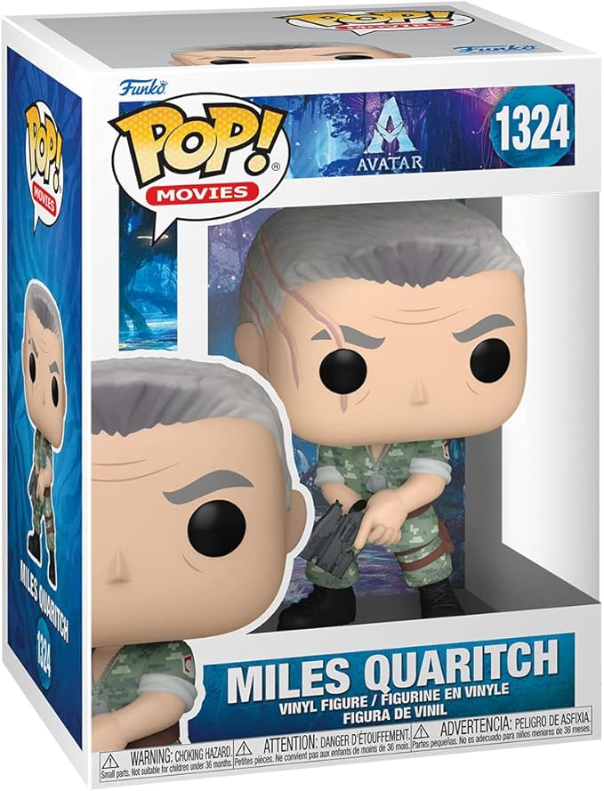 Funko POP! Movies: Avatar - Miles Quaritch - Avatar: The Way of Water - Collectable Vinyl Figure - Gift Idea - Official Merchandise - for Kids & Adults - Movies Fans - Model Figure for Collectors