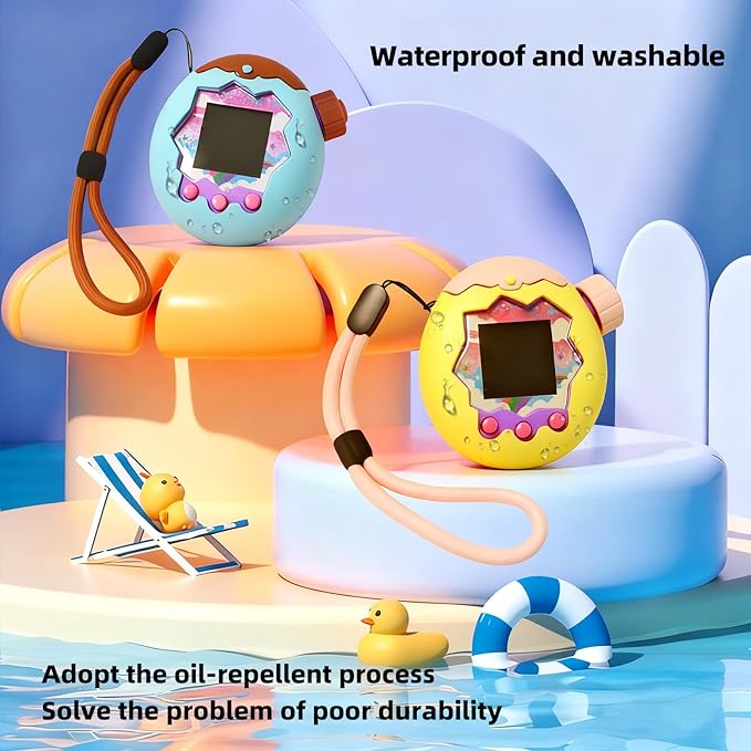 Silicone Cover for Tamagotchi Paradise, Case for Tamagotchi Paradise, Silicones Protective Slim Case with Lanyard Screen Protector Cover for Tamagotchis ParadiseChristmas Gifts for Boys or Girls