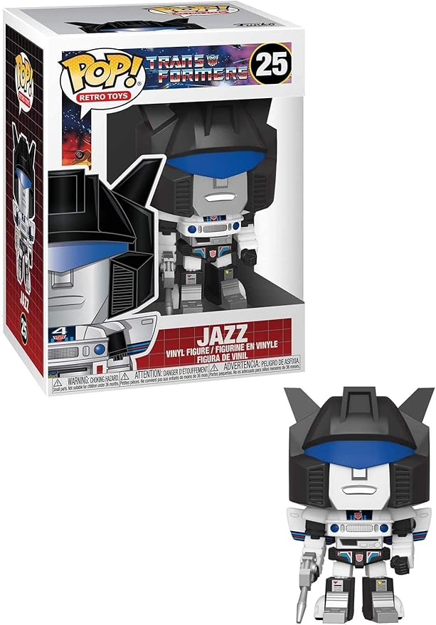 Funko Pop! Retro Toys: Transformers - Jazz, Multicolour