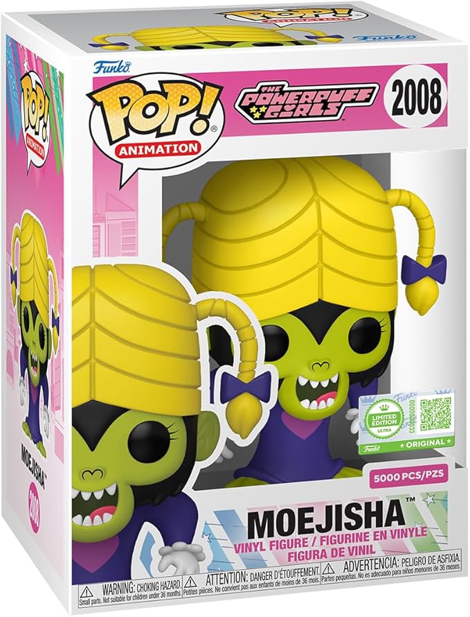 Funko Pop! Ultra LE: Power Puff Girls - Moejisha - Amazon Exclusive - Collectable Vinyl Figure - Gift Idea - Official Merchandise - Toys for Kids & Adults - Cartoon Fans - for Collectors and Display