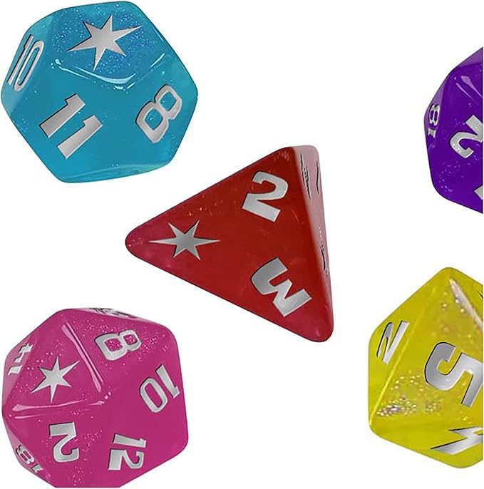 Renegade Games My Little Pony: Roleplaying Game - Dice Set - RPG Accessory, Pink
