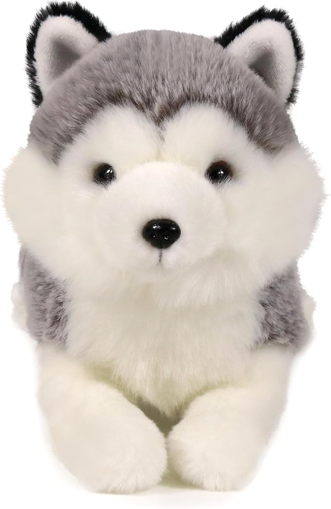 Ice King Bear Little Siberian Husky Stuffed Animal Plush Toy 8 Inches