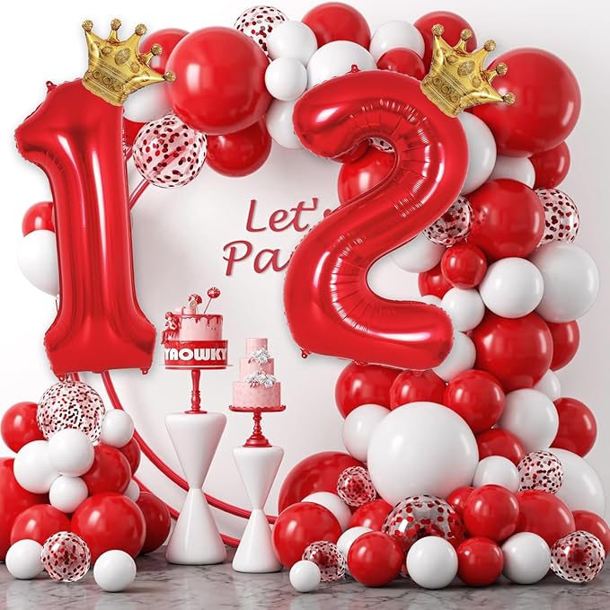 Black Crown Number Balloon (Number 60)