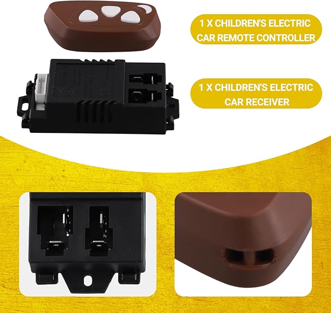 Children'S Electric Vehicle HY2310 Remote+Receiver Kids Car DIY Model Toys
