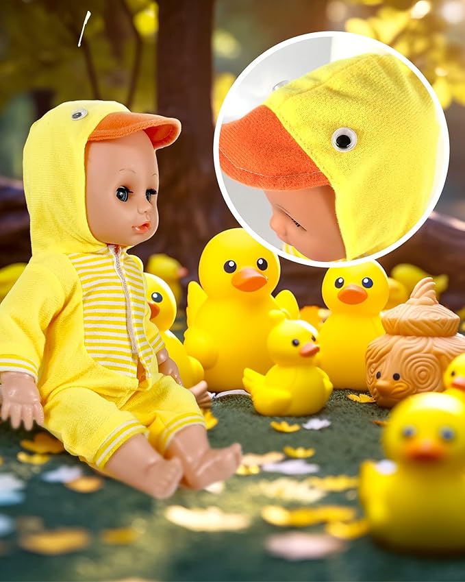 Doll Clothes,12 inch Baby Doll Clothes[6 Sets Animal Styling ] Valentine's Gift for 10/ 11 /12 inch Baby Girl&Boy Dolls