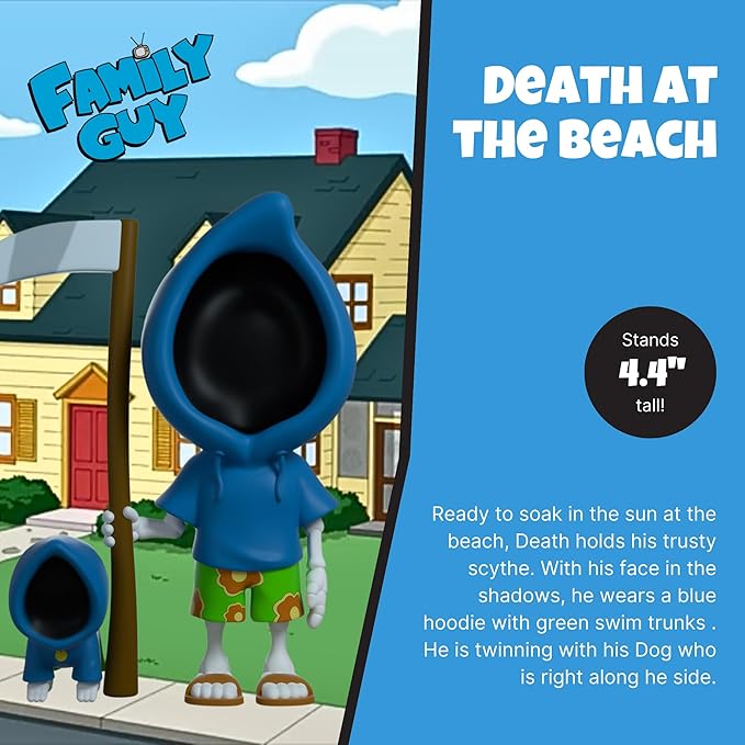 Youtooz Family Guy Death at The Beach, 4.4" Vinyl Figure, High-End Collectible from Collection