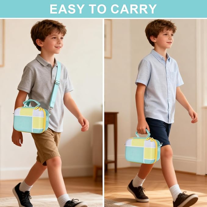 Case for Nex Playground Game System: Custom-fit Sleek Storage Holder for Nex Playground Accessories & Game Console. Portable Travel Case with Detachable Shoulder Strap (Box Only)