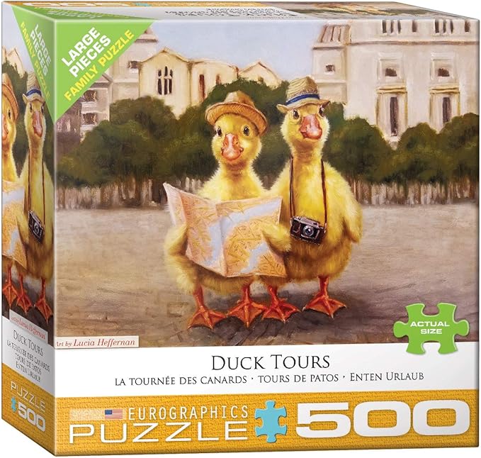 EuroGraphics Duck Tours 500-Piece Puzzle