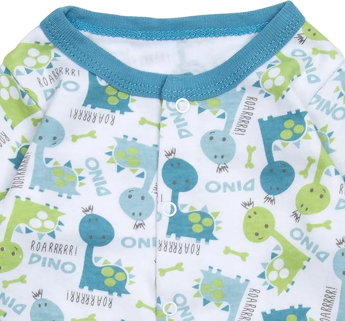 Reborn Baby Boy Doll Clothes 20-22 inch Newborn Doll Boy Outfit 5 Pieces Dinosaur Design Reborn Baby Doll Accessories Stuffs Idea Gift