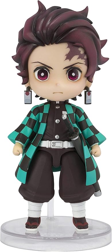 TAMASHII NATIONS - Demon Slayer: Kimetsu no Yaiba - Kamado Tanjiro, Bandai Spirits Figuarts mini Action Figure