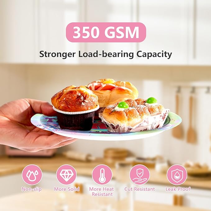 96Pcs In My 13th Birthday Era Party Decorations Era's 13 Birthday Plates and Napkins Set Music Iridescent Disco Decoration for Girls 13 Years Old Music Singer Friendship Bday Party Supplies Serves 24