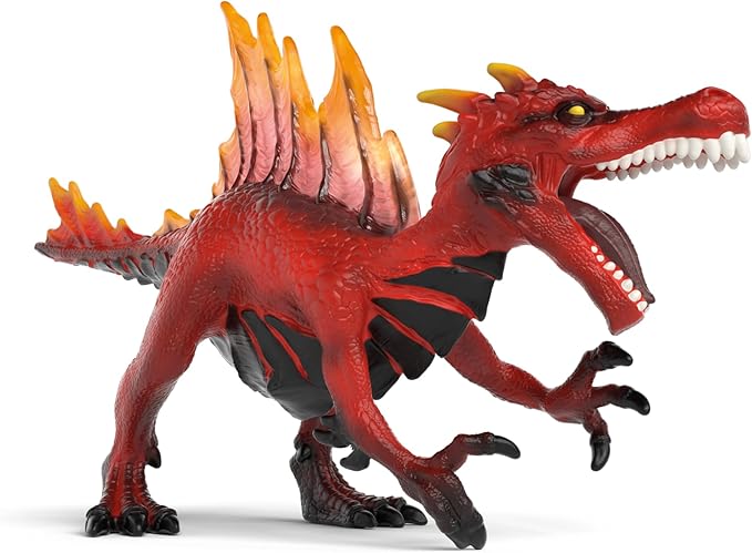 Schleich Eldrador Creatures - 2PC Lava vs Jungle World Playset with Fire Dinosaur and Jungle Lizard - Fun Durable Monster Toys for Boys and Girls - Beast Fantasy Toys for Kids Ages 7+ | 70834