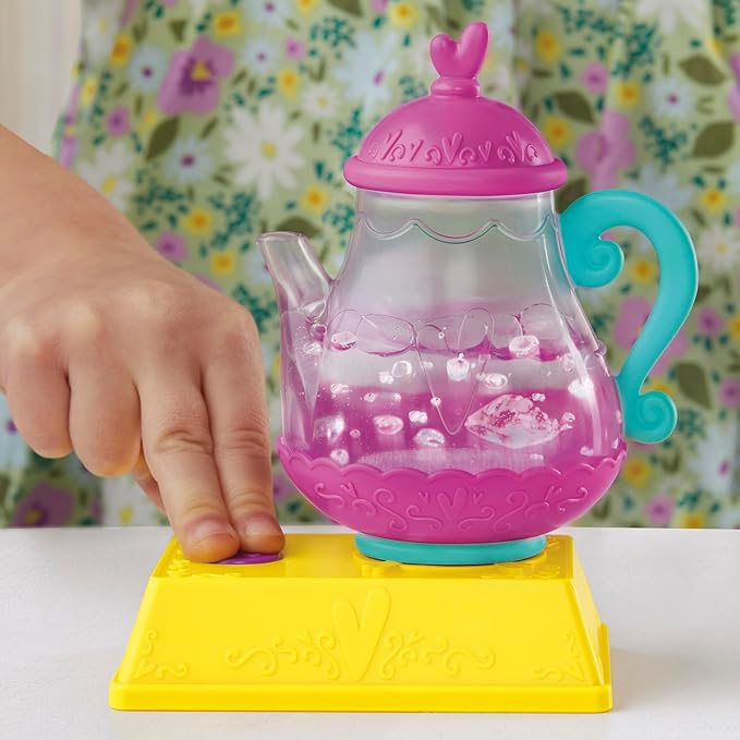 Baby Alive Bubbly Tea Party LaLa GooGoo Doll with Teapot Accessories, Blonde Hair, 11 Inches, Toys for 3 Year Old Girls and Boys & Up
