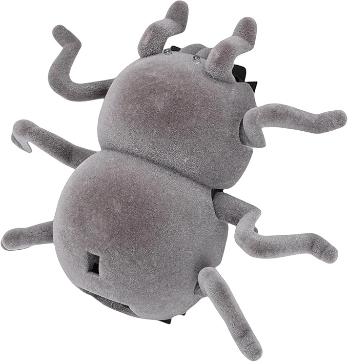 Remote Control Spider Toy, Dual Mode Wall Climbing Electronic Animal Toy with Movement, for Kids and Adults (Grey)