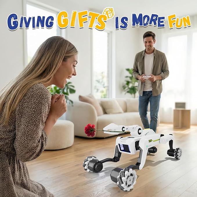 Attachable & Detachable Claw Attachment for Robot Dog Toys