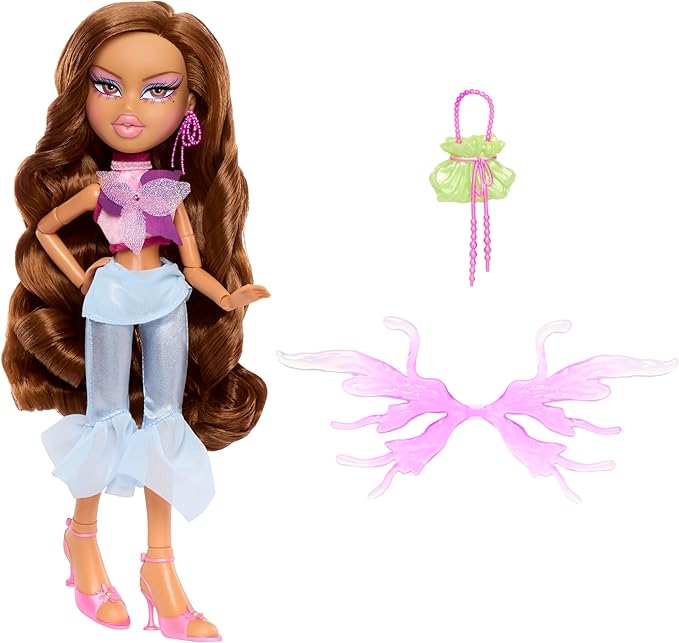 Bratz Fashion Pixiez Yasmin Collectible Fantasy Doll with Real Fashions and Accessories