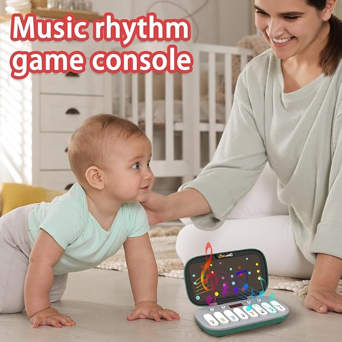 Music Games for Kids | Fast Push Table Game - Electronic Toy for Improving Reaction Speed Teens Kids Children Adults Girls Birthday Travel Family Fun Entertainment