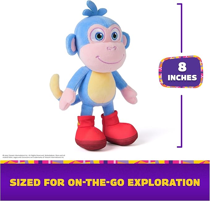 Dora Official Boots Plush Doll, Educational Toys