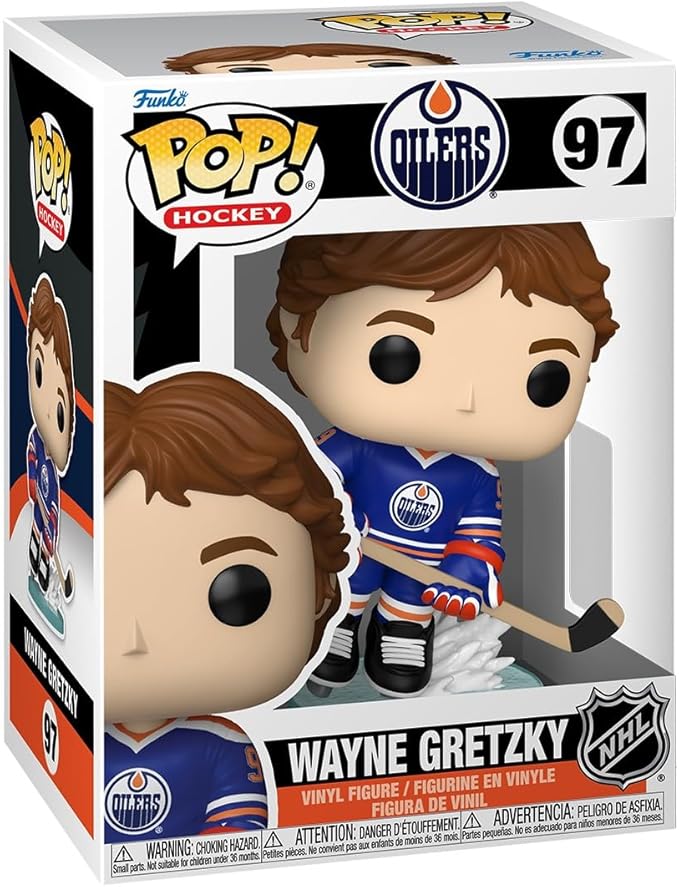 Funko Pop! NHL: Legends - Wayne Gretzky - Rookie - Collectable Vinyl Figure - Gift Idea - Official Merchandise - Toys for Kids & Adults - Sports Fans - Model Figure for Collectors and Display