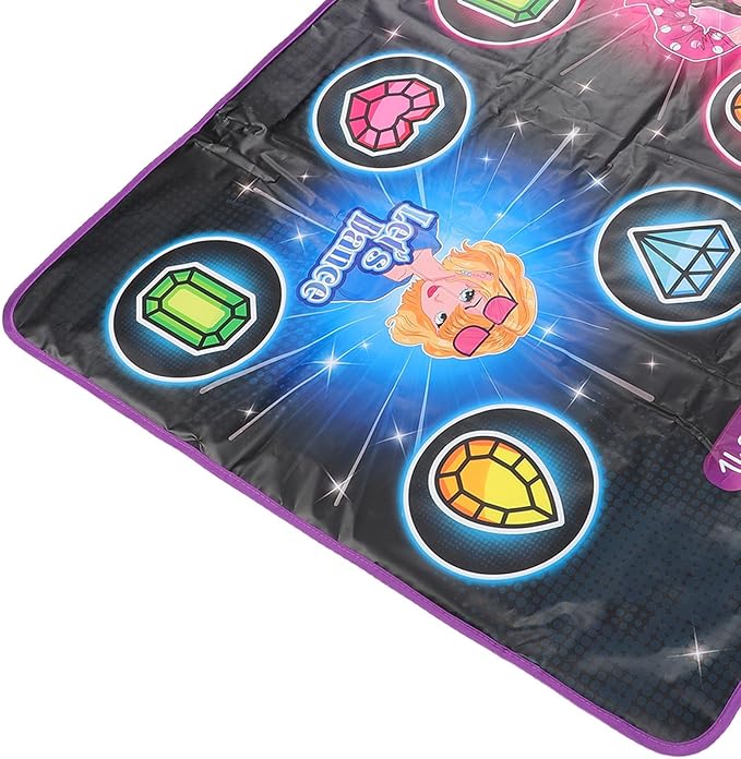 Yoidesu 2 Player Dance Pad, Challenging Levels Electronic Dance Mat for Kids