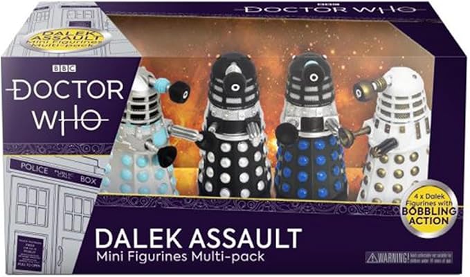 Doctor Who Dalek 3 Inch Figure Assault Set of 4
