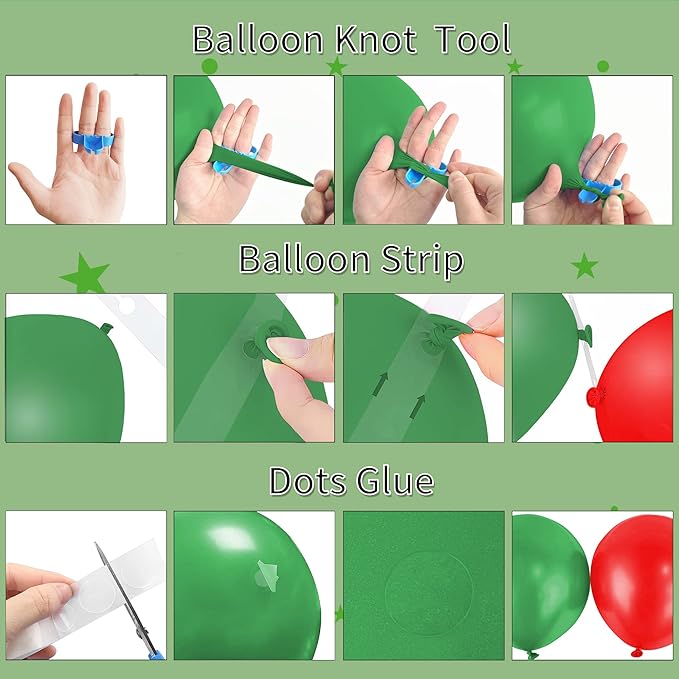 Cartoon Friends Birthday Party Supplies - 124 Pcs Cartoon Theme Balloon Garland Arch Kit, Red Blue Yellow Green Latex Balloon Arch For Friends Inspired Birthday Party Decorations