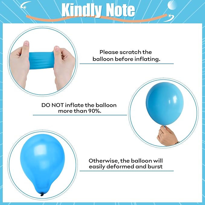 Cow Print Balloons, 12Inch Light Blue Brown and Cow Sand Balloons for Boys First Rodeo Birthday Cowboy Baby Shower Farm Western Country Party Decorations
