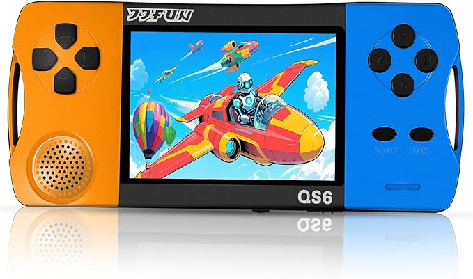 Handheld Game Console for Kids with 216 Classic Video Games, 3.2" Screen, Rechargeable, Plug and Play Retro Gaming System, Portable Arcade Handheld Games for Boys Girls Ages 4-12