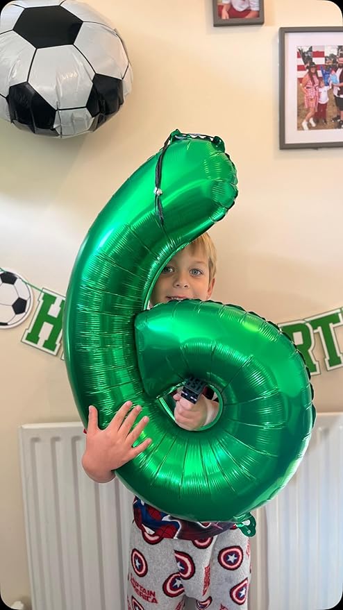 40 Inch Dark Green Number 0 Balloon, Giant Number 0 Balloons for 10th 20th 30th 40th Birthday Decorations, Party Supplies for Baby Boy Girl, Dark Green Party Decor