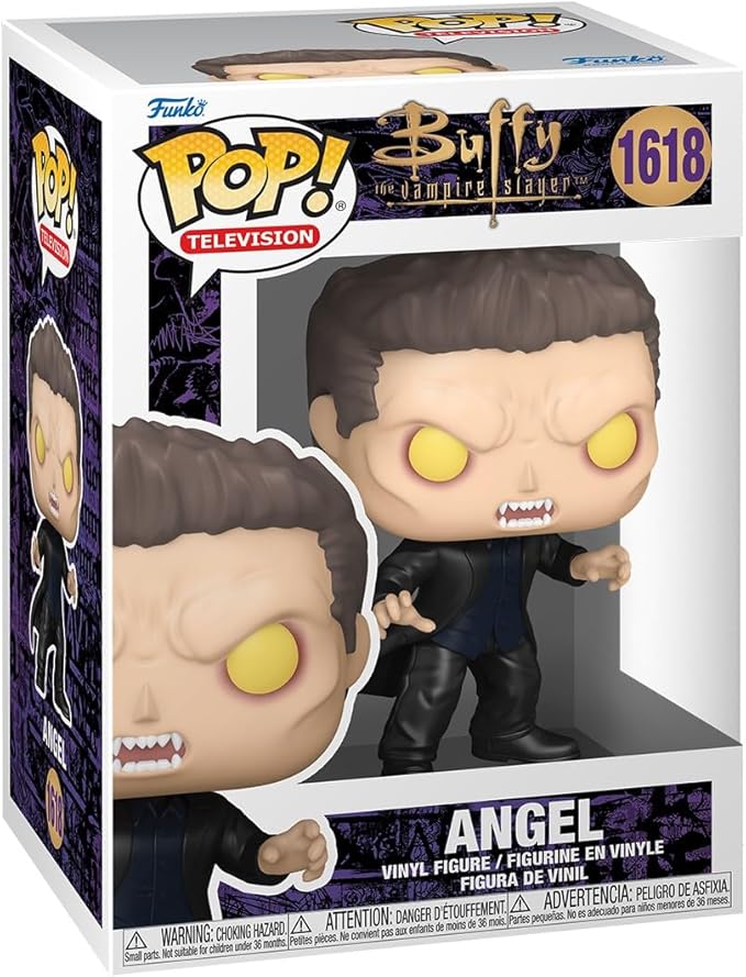 Funko POP TV: BTVS – Angelus - (Vampire) - Buffy The Vampire Slayer - Collectable Vinyl Figure - Gift Idea - Official Merchandise - for Kids & Adults - Horror Fans - Model Figure for Collectors